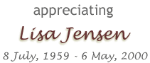 Appreciating Lisa Jensen